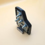 A37.03.022-B-НЧК+A37.03.022-B-01-НЧК | Hinge covers MTZ black/carbon | PolyMelTech | Sylmex