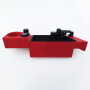 MTZ UK Door Handle "Full" Shelf Red with Phone Mount & Charger | PolyMelTech – sylmex.com
